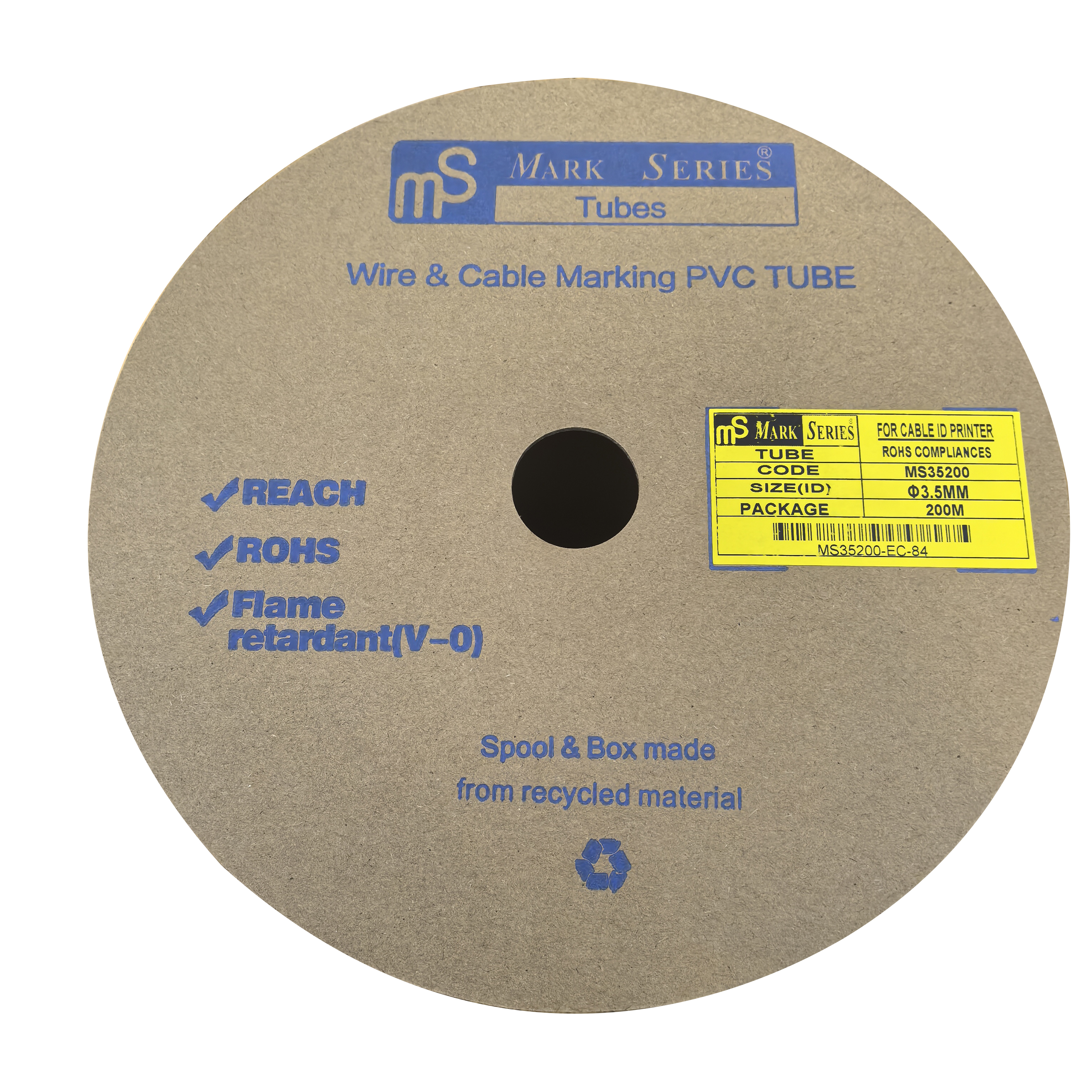 NEW MS G-SERIES [MS35200] TUBE WHITE 3.5MMX200M